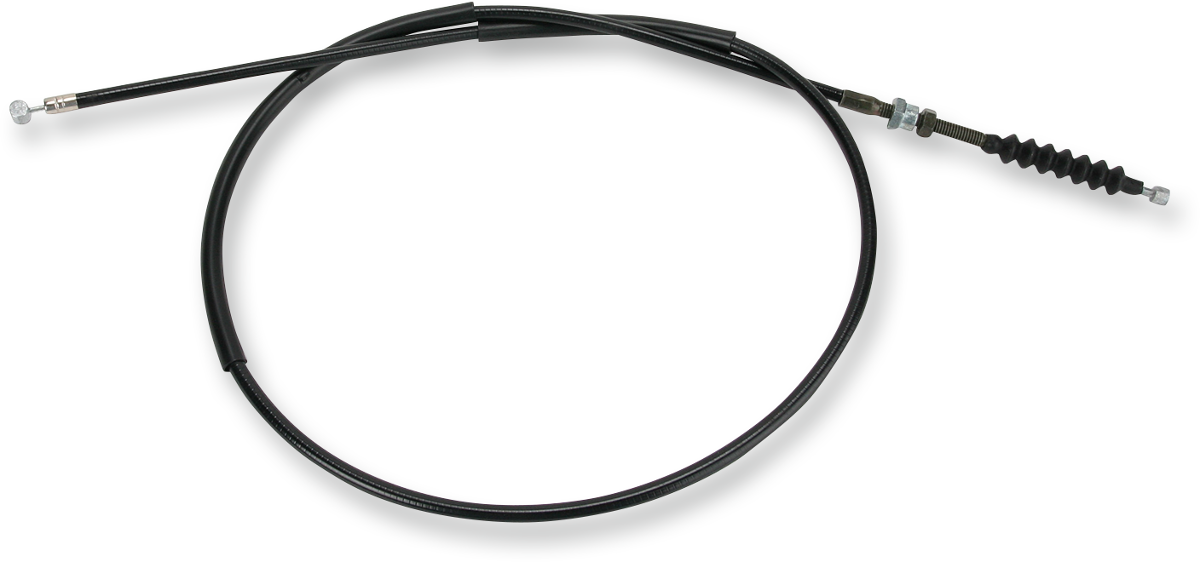 Black Vinyl Brake Cable - Honda