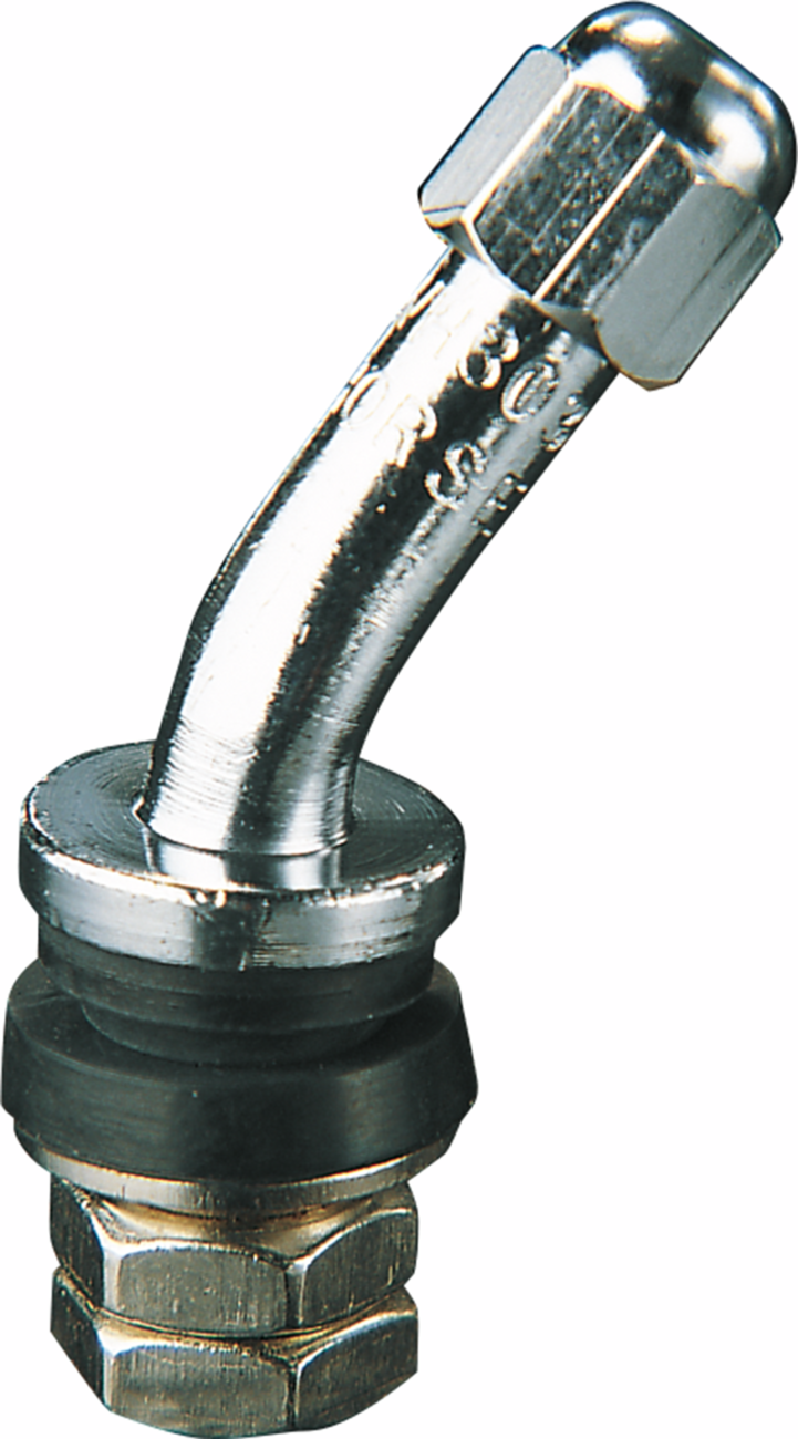 Valve Stem - Angled - Chrome