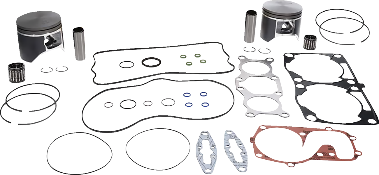 Piston Kit with Gaskets - Polaris