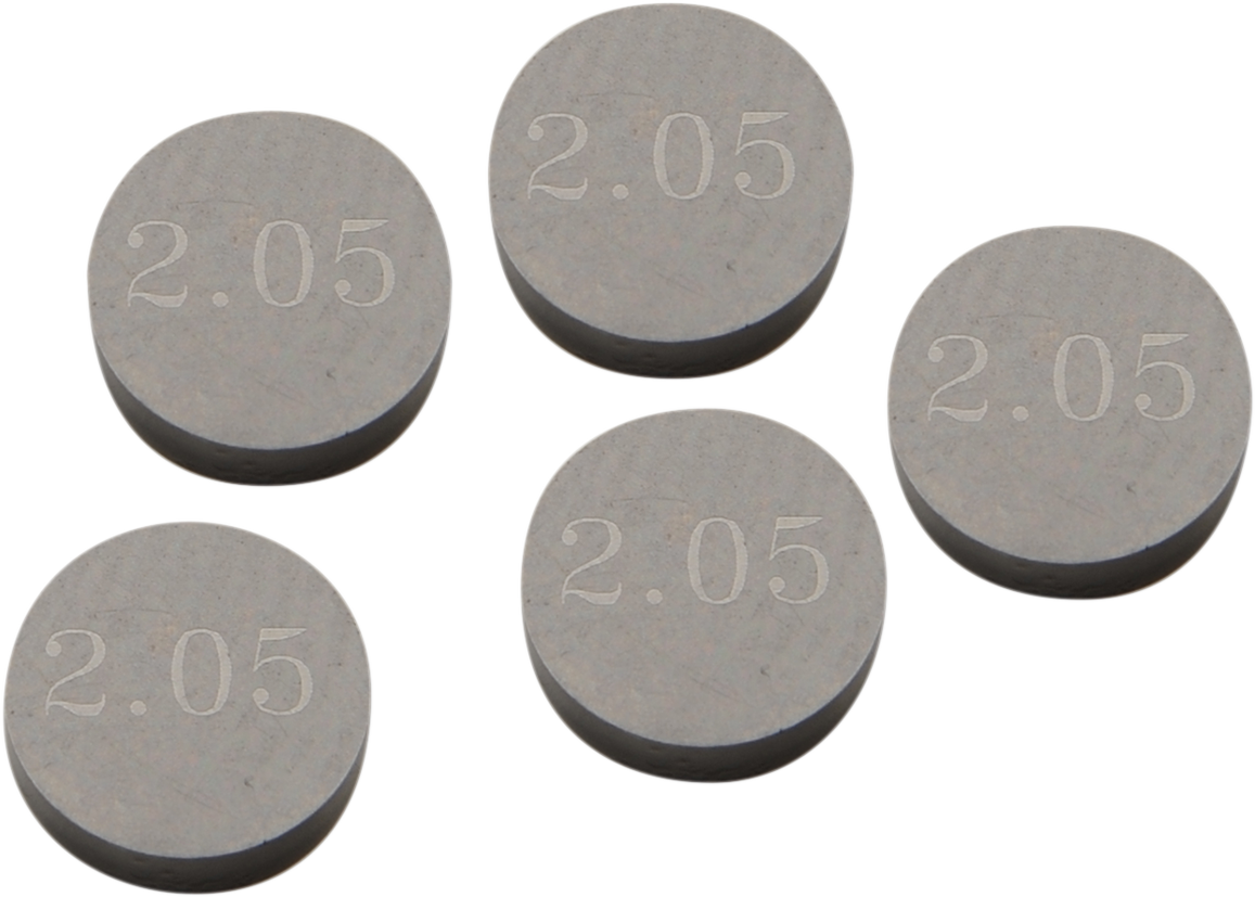 Valve Shims - 7.48 mm x 2.05 mm - 5 pack