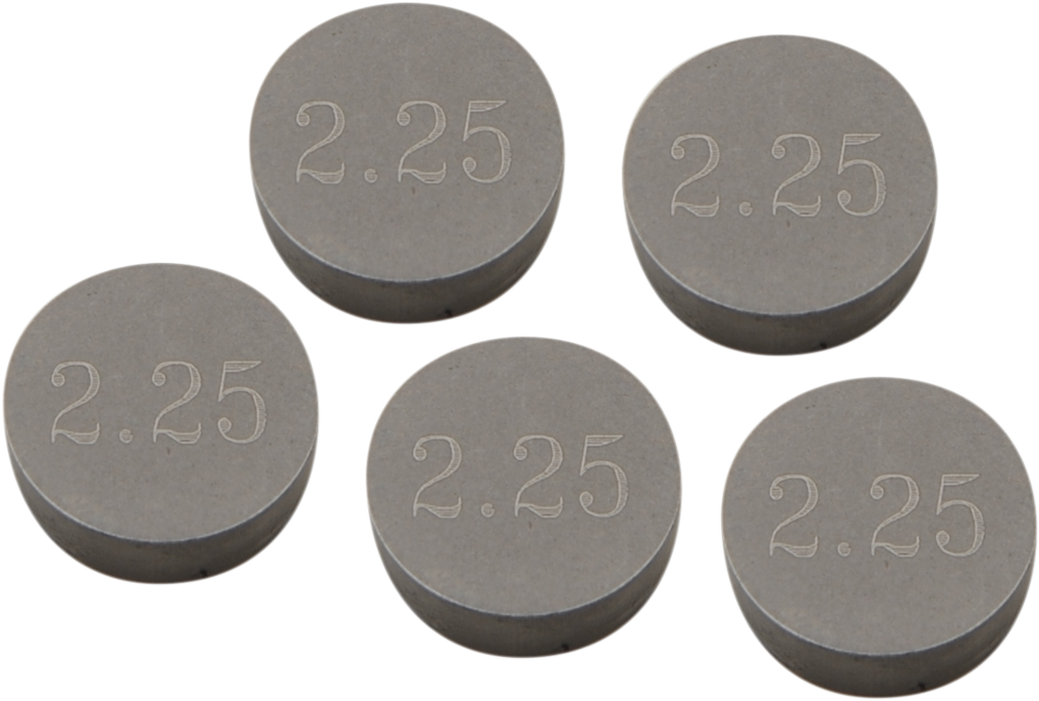 Valve Shims - 7.48 mm x 2.25 mm - 5 pack