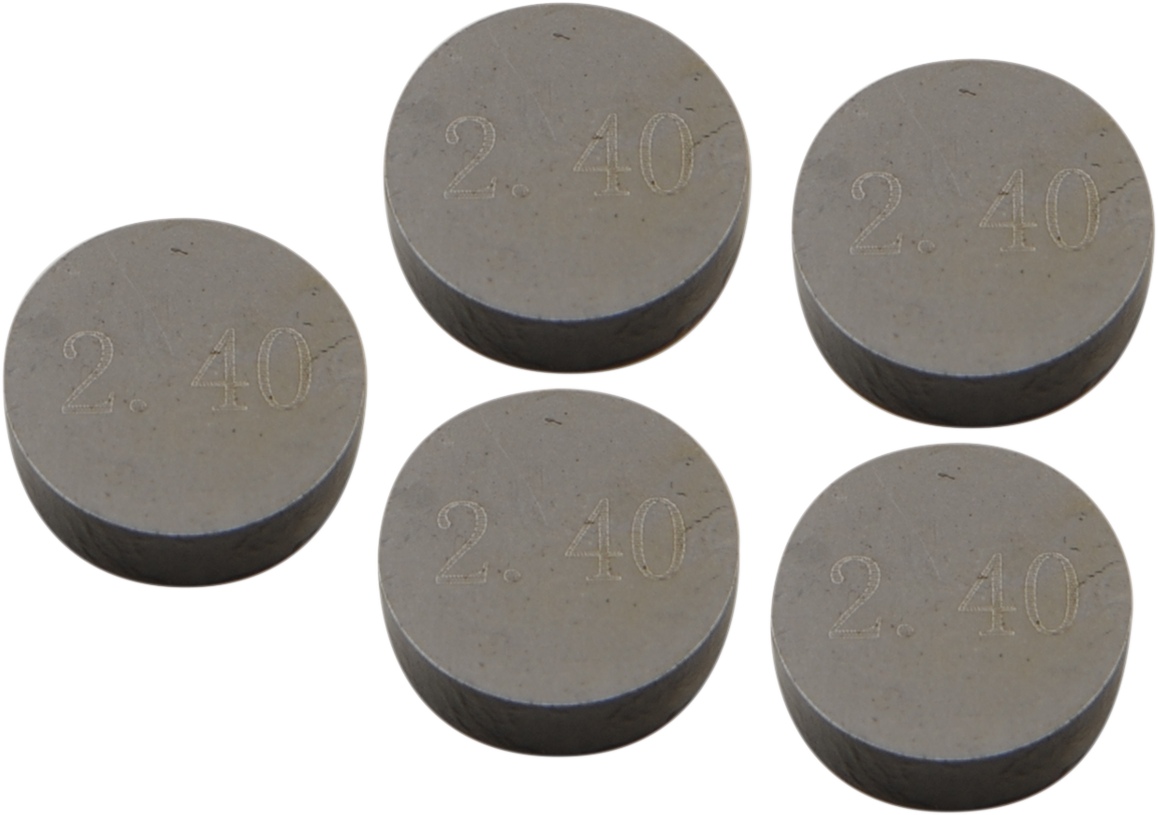 Valve Shims - 7.48 mm x 2.40 mm - 5 pack