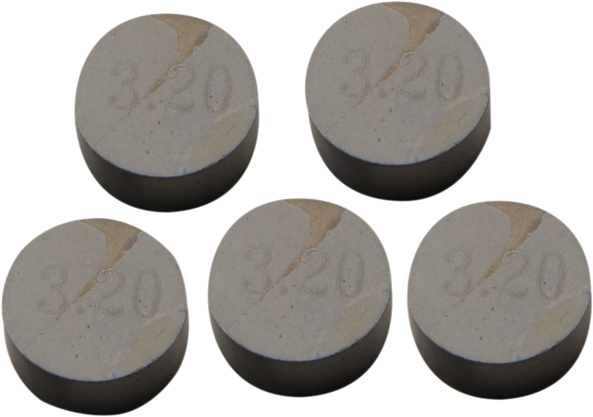 Valve Shims - 7.48 mm x 3.20 mm - 5 pack