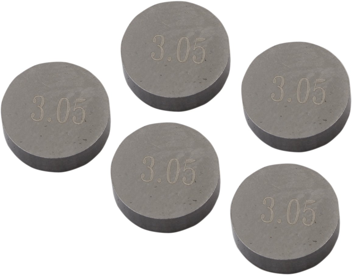 Valve Shim - 10.00 mm x 3.05 mm - 5 pack