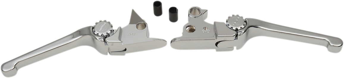 Anthem Adjustable Lever Set for Harley Models - Chrome