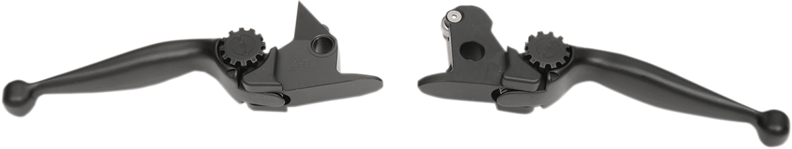Journey Adjustable Lever Set for Harley Models - Black