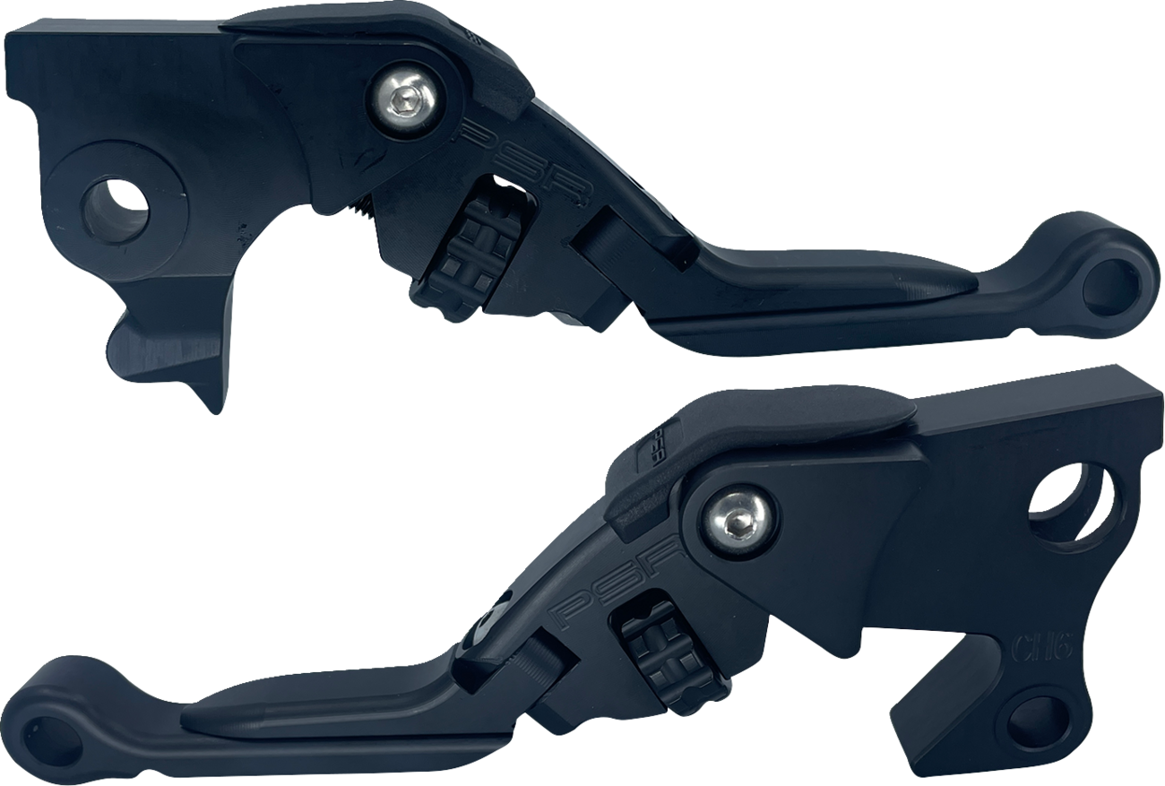 Anthem Pro Adjustable Lever Set for Harley Models - Black