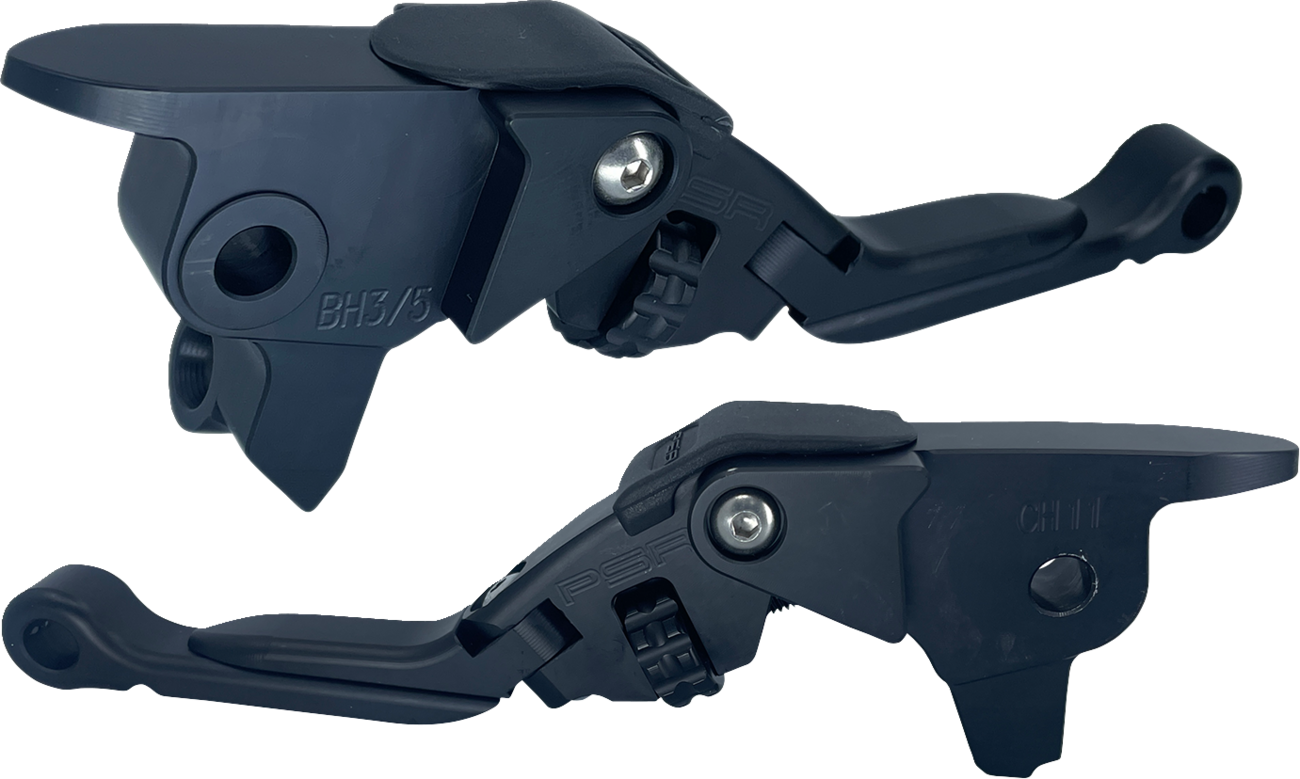 Anthem Pro Adjustable Lever Set for Harley Models - Black