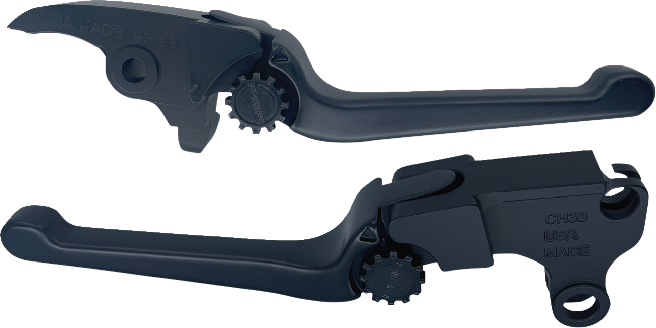 Anthem Adjustable Clutch Lever for Harley Models - Black
