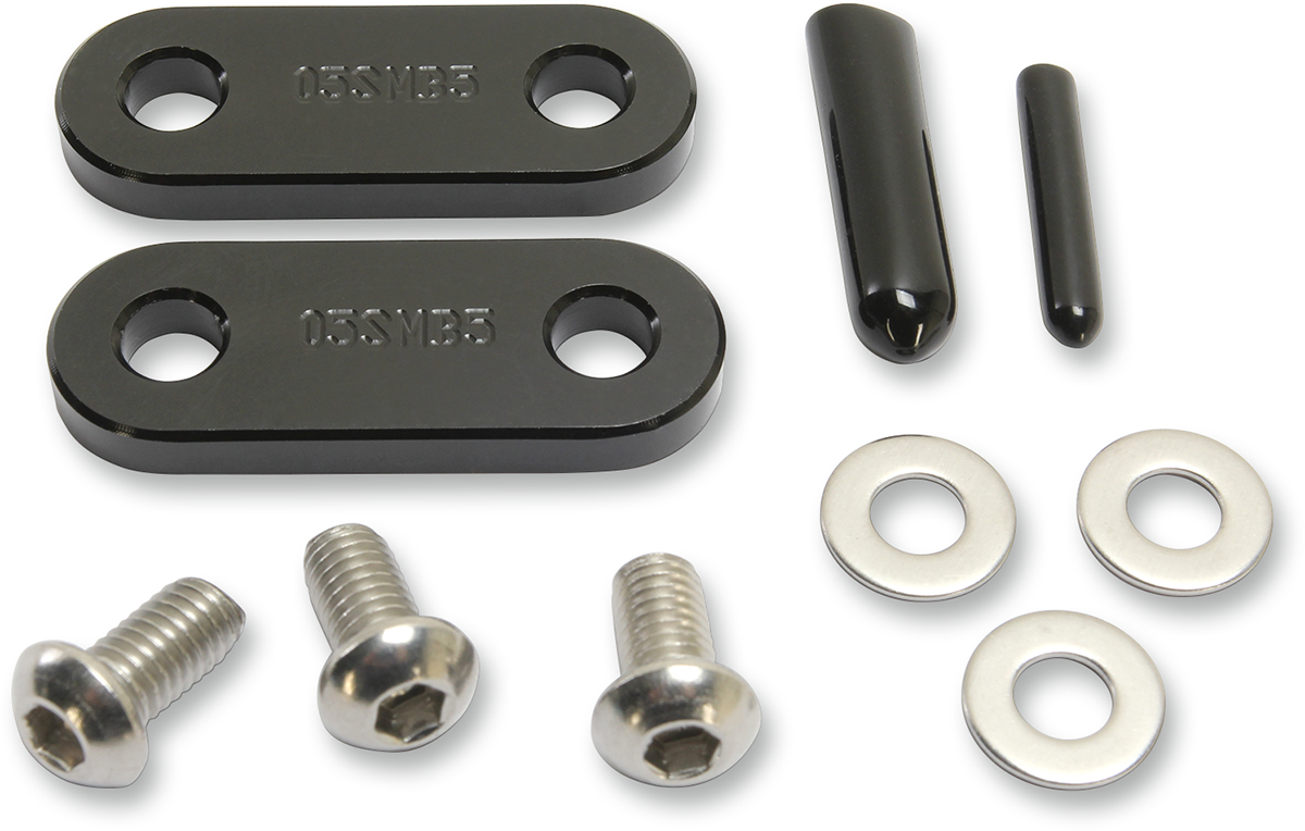 Block Off Plate - Black - Suzuki