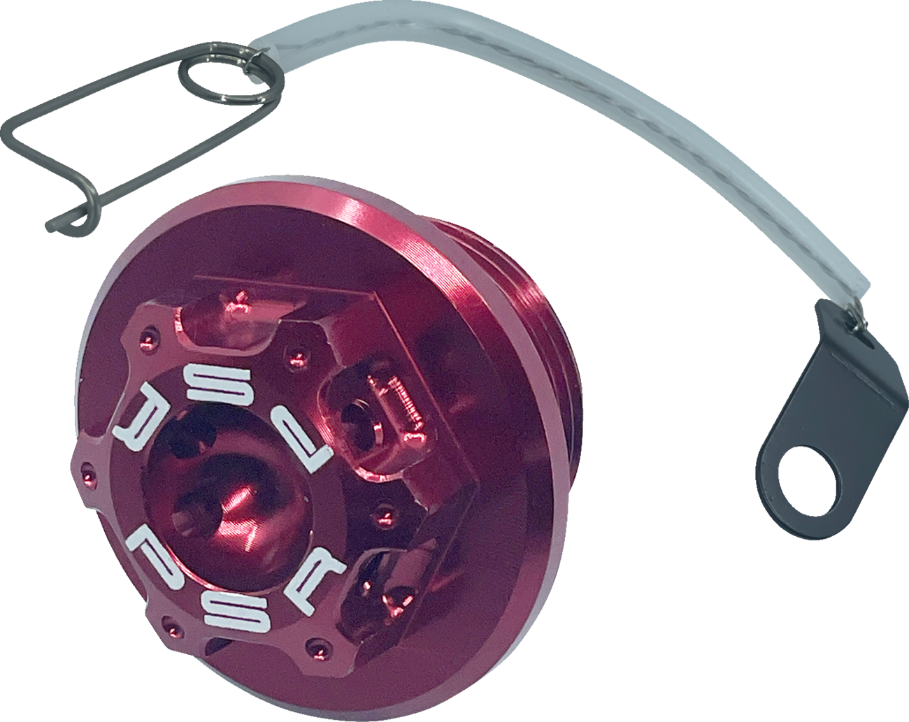 Oil Cap Kit - Red - M25 x 1.5 - Aprilia
