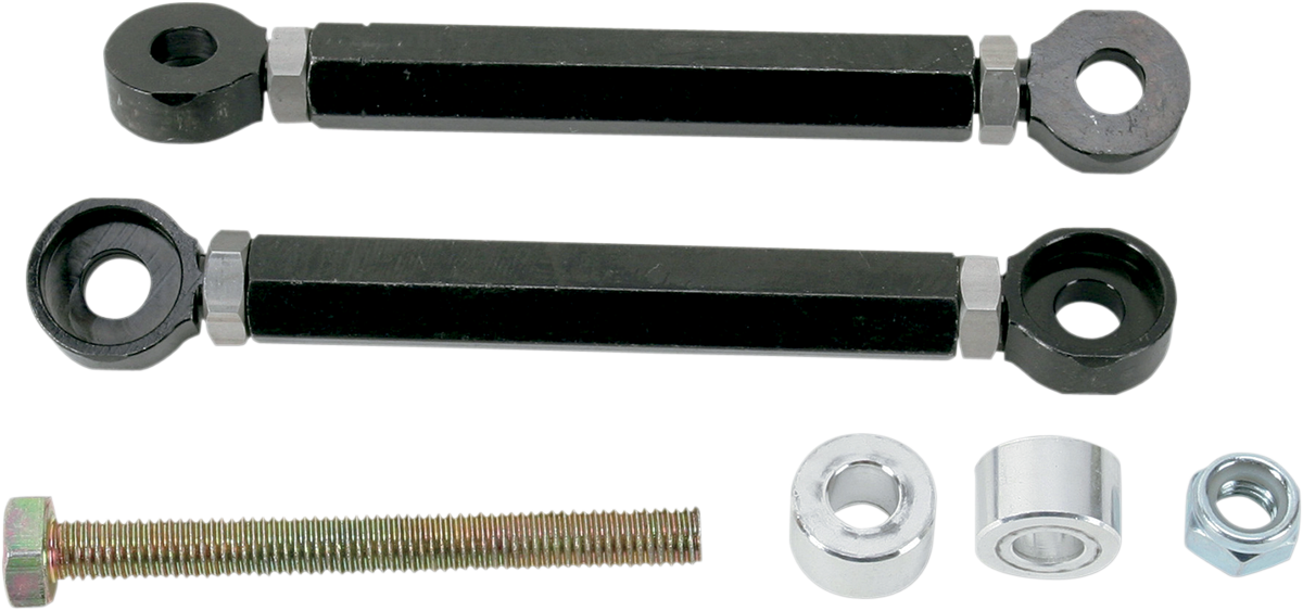 Adjustable Lowering Link - Black
