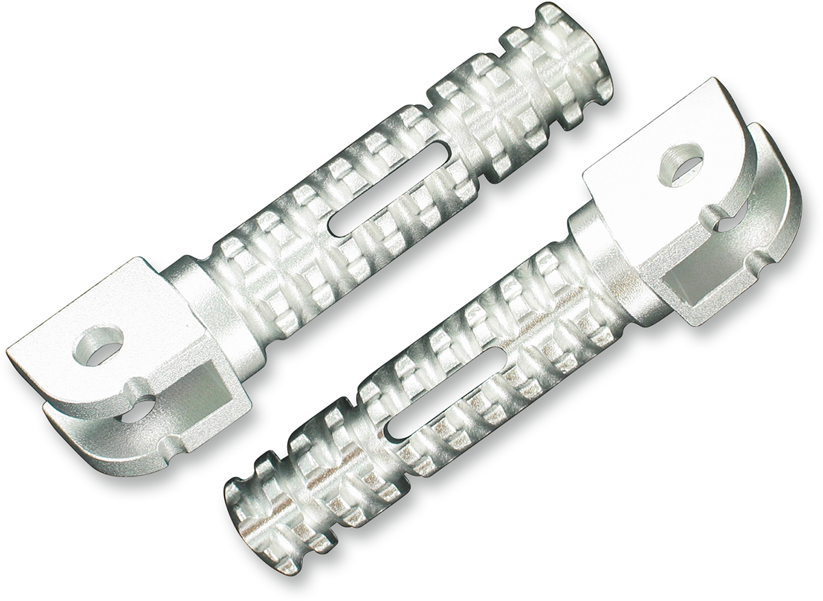 Foot Pegs - Silver - Suzuki '98-'24