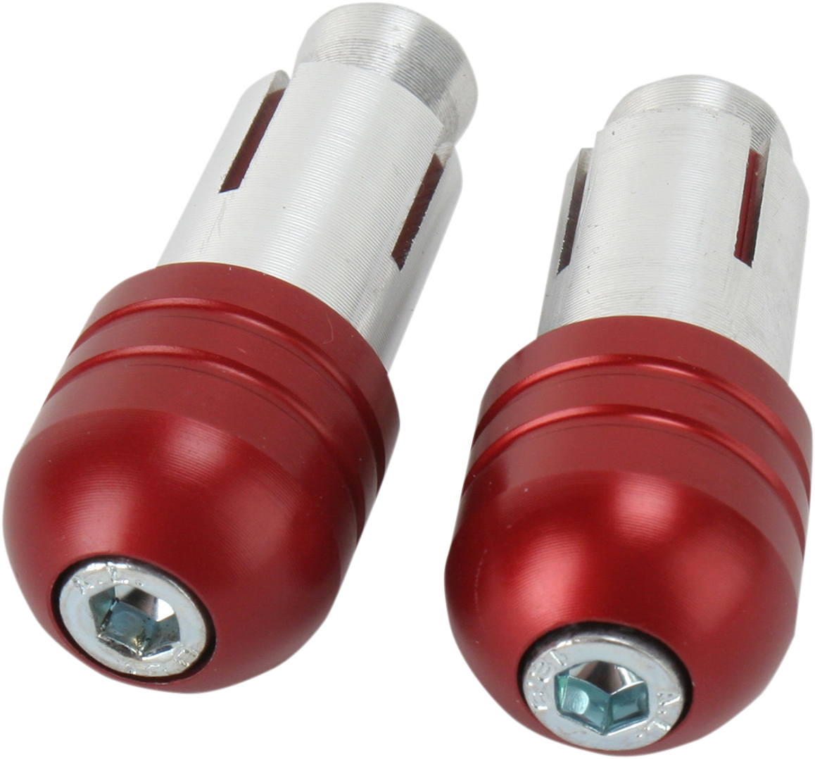 Handlebar End Plugs - Red