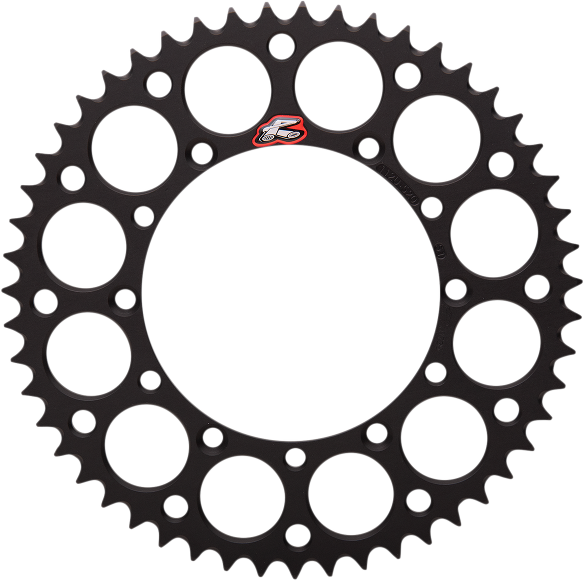 Rear Sprocket - Aluminum - 51 Tooth - Black - Kawasaki
