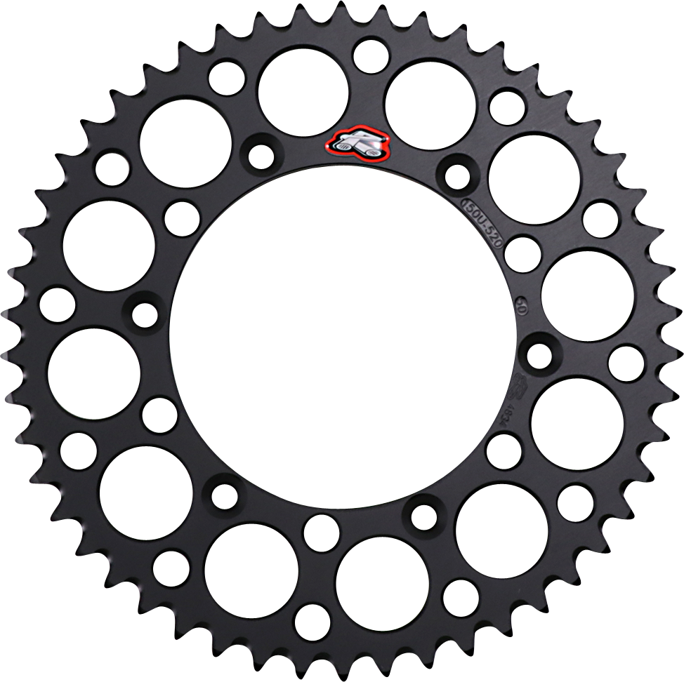 Rear Sprocket - Aluminum - 50 Tooth - Black - Yamaha