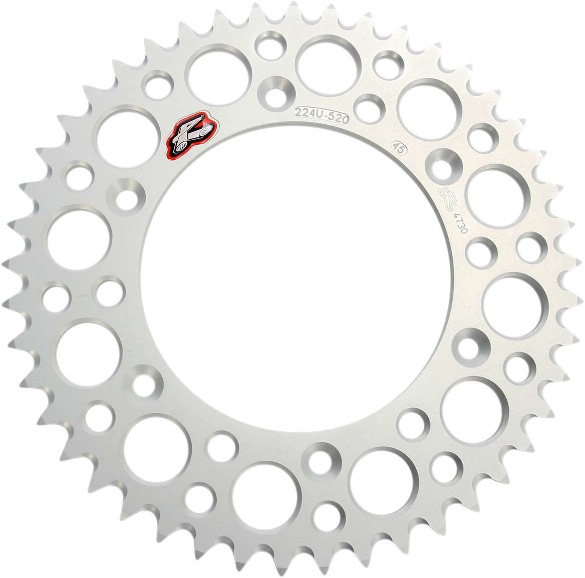 Rear Sprocket - Aluminum - 45 Tooth - Silver