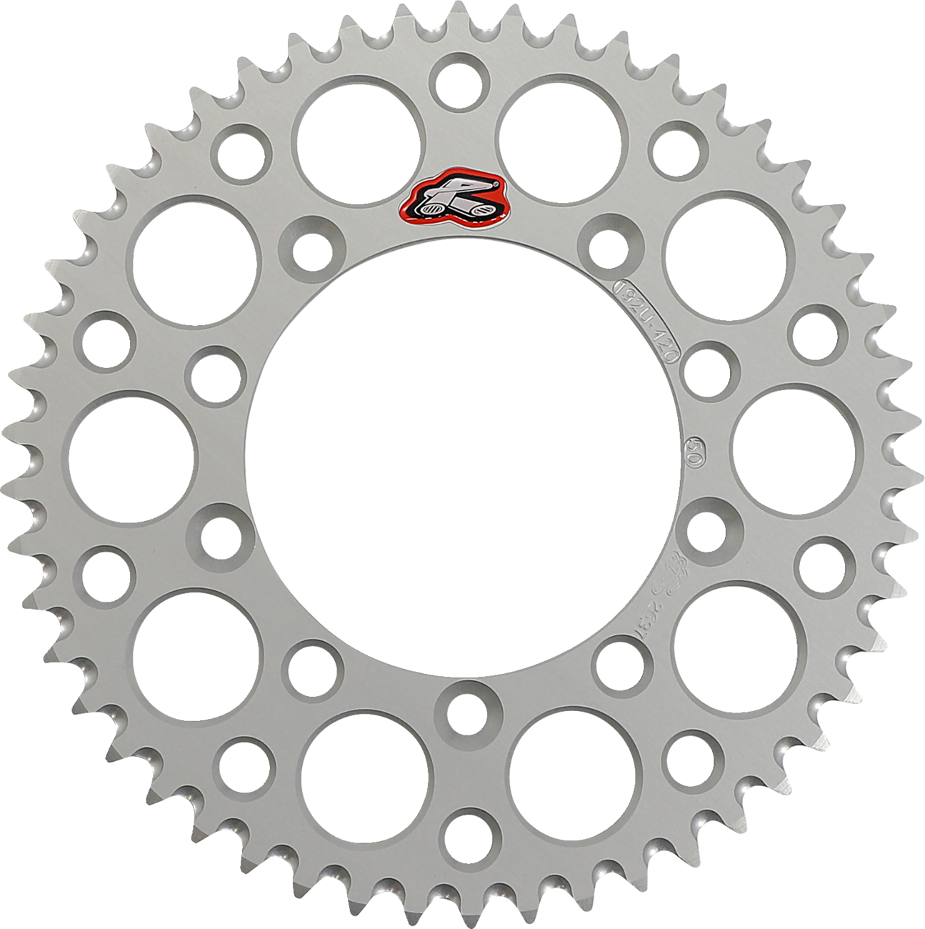 Rear Sprocket - Aluminum - 50 Tooth - Silver - Gas Gas/Husqvarna/KTM
