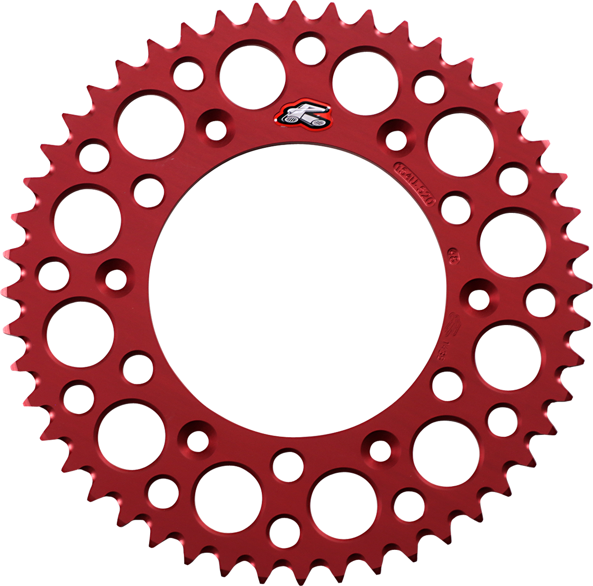 Rear Sprocket - Aluminum - 48 Tooth - Red - Honda