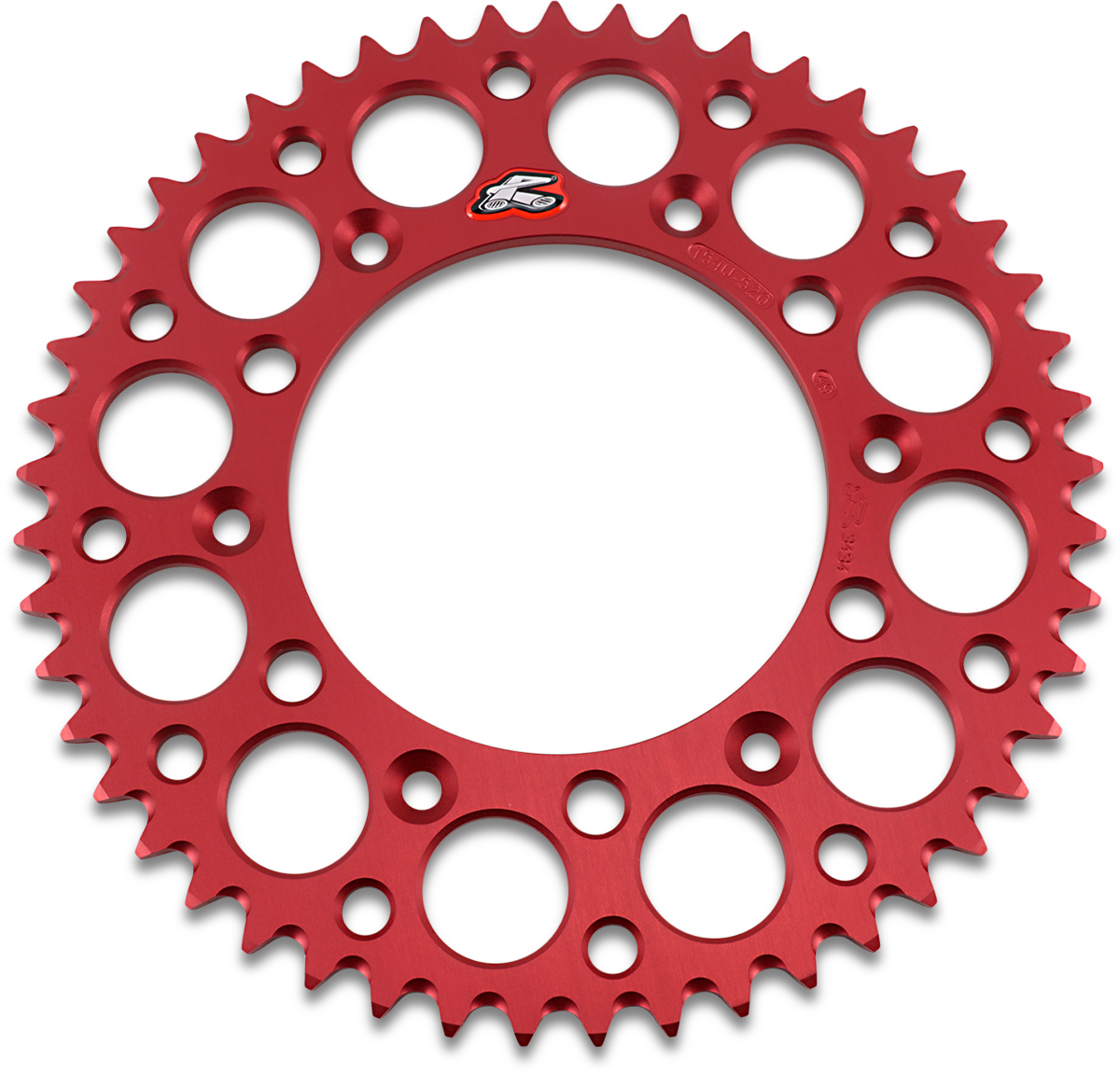 Rear Sprocket - Aluminum - 50 Tooth - Red - Honda