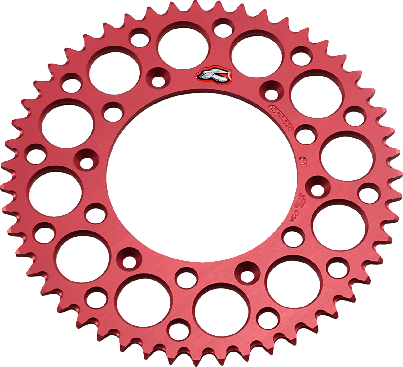 Rear Sprocket - Aluminum - 51 Tooth - Red - Honda