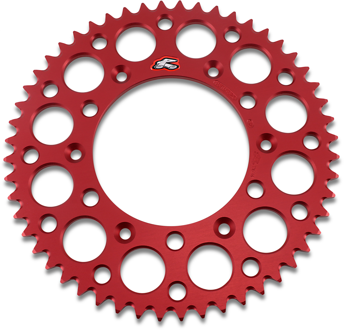 Rear Sprocket - Aluminum - 52 Tooth - Red - Honda