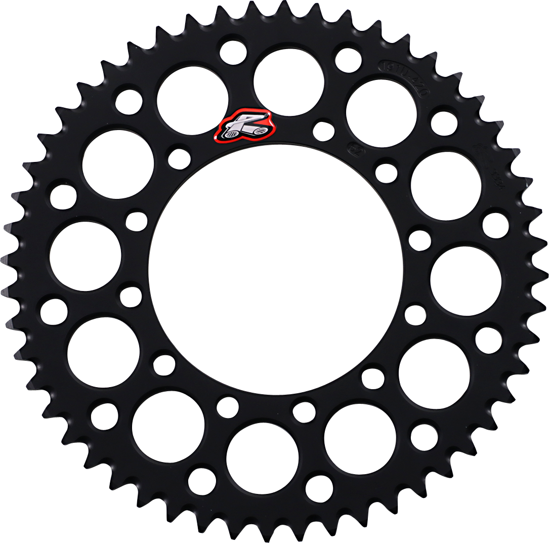 Rear Sprocket - Aluminum - 52 Tooth - Black - Kawasaki