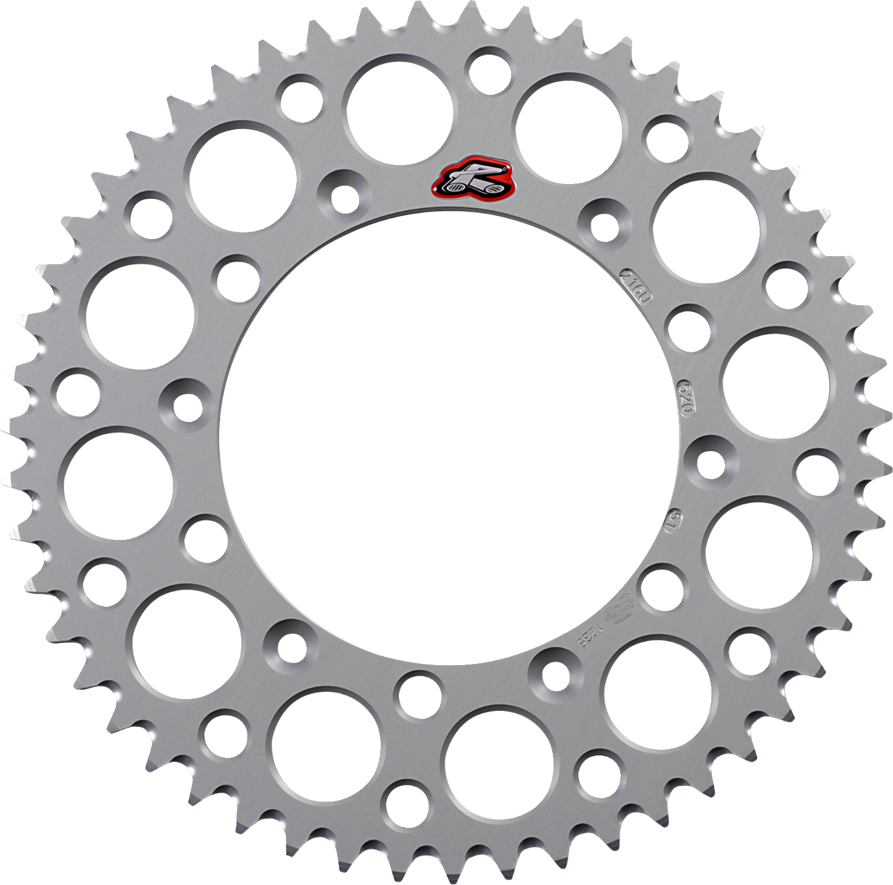 Rear Sprocket - Aluminum - 51 Tooth - Silver - Husqvarna/Sherco/Gas Gas/Beta
