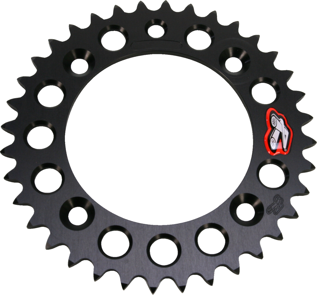 Rear Sprocket - Aluminum - 36 Tooth - Black - Gas Gas/Husqvarna/KTM