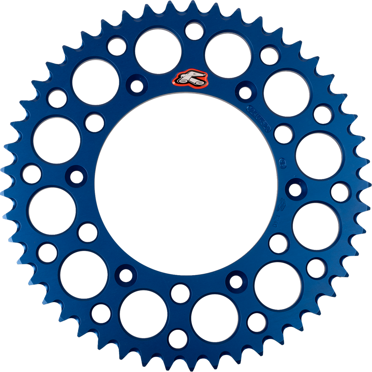 Rear Sprocket - Aluminum - 49 Tooth - Blue