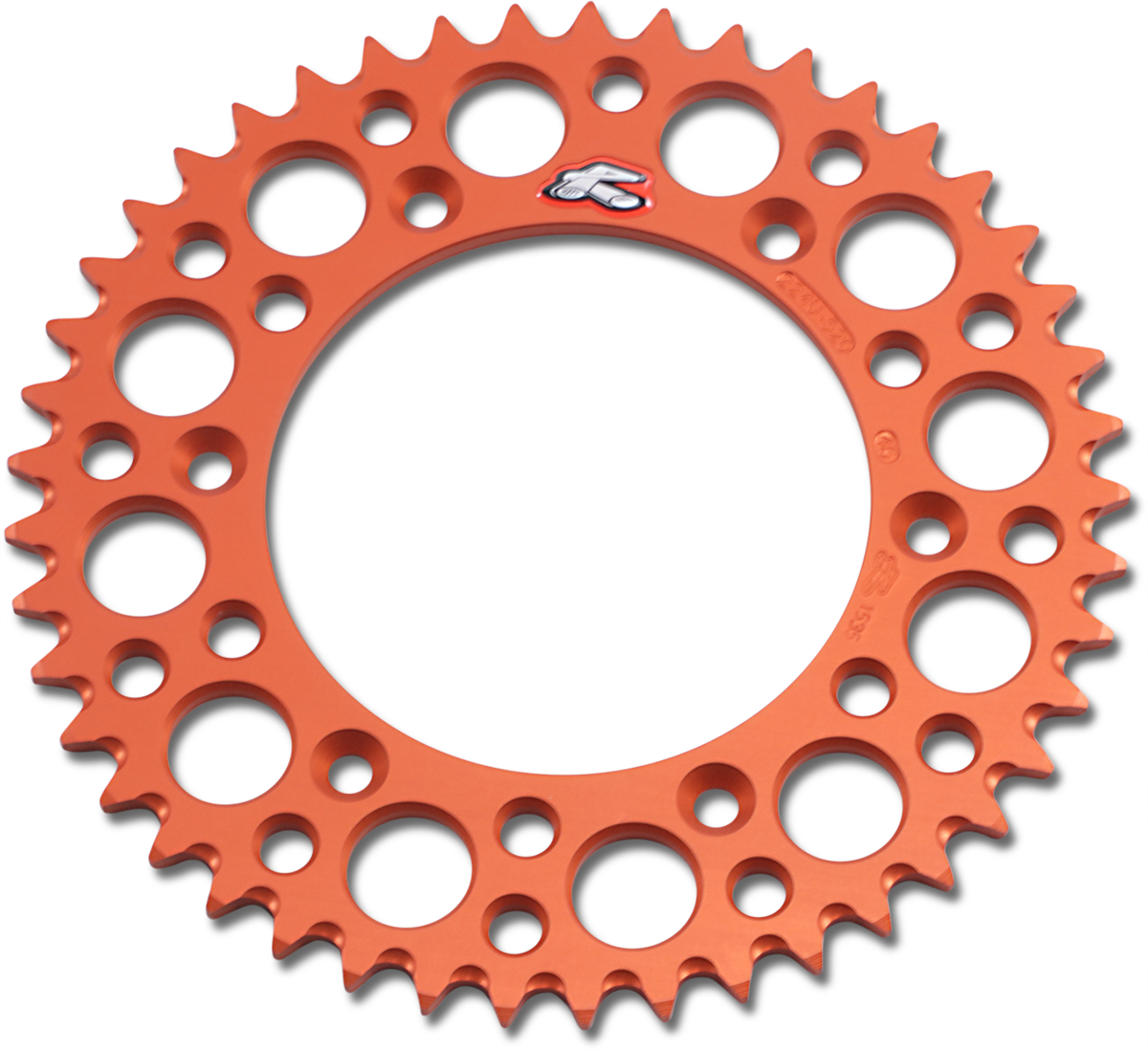 Rear Sprocket - Aluminum - 45 Tooth - Orange