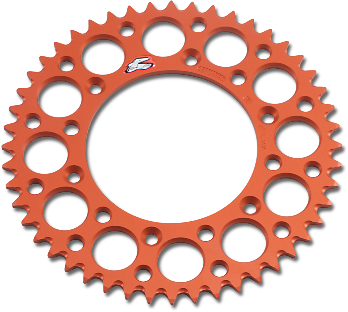 Rear Sprocket - Aluminum - 48 Tooth - Orange