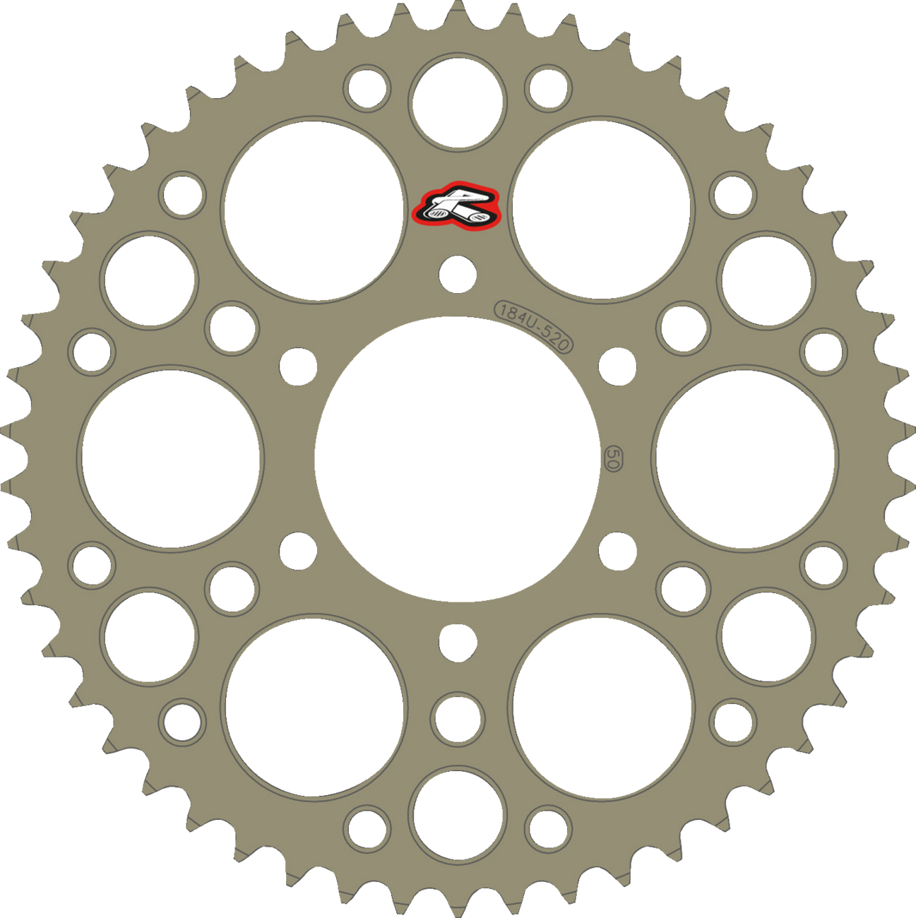 Rear Sprocket - Aluminum - 50 Tooth - Kawasaki/Suzuki/Triumph/CF Moto