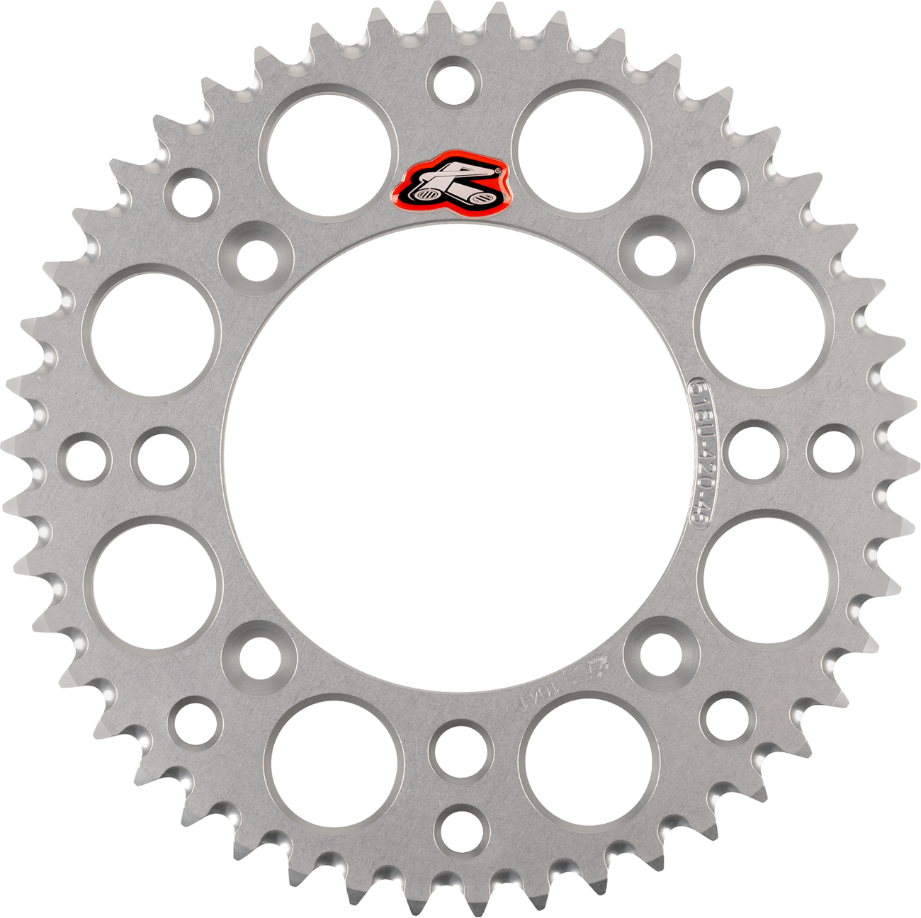 Rear Sprocket - Aluminum - 46 Tooth - Silver - KTM