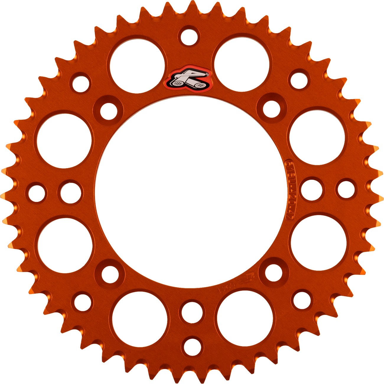 Rear Sprocket - Aluminum - 47 Tooth - Orange - KTM