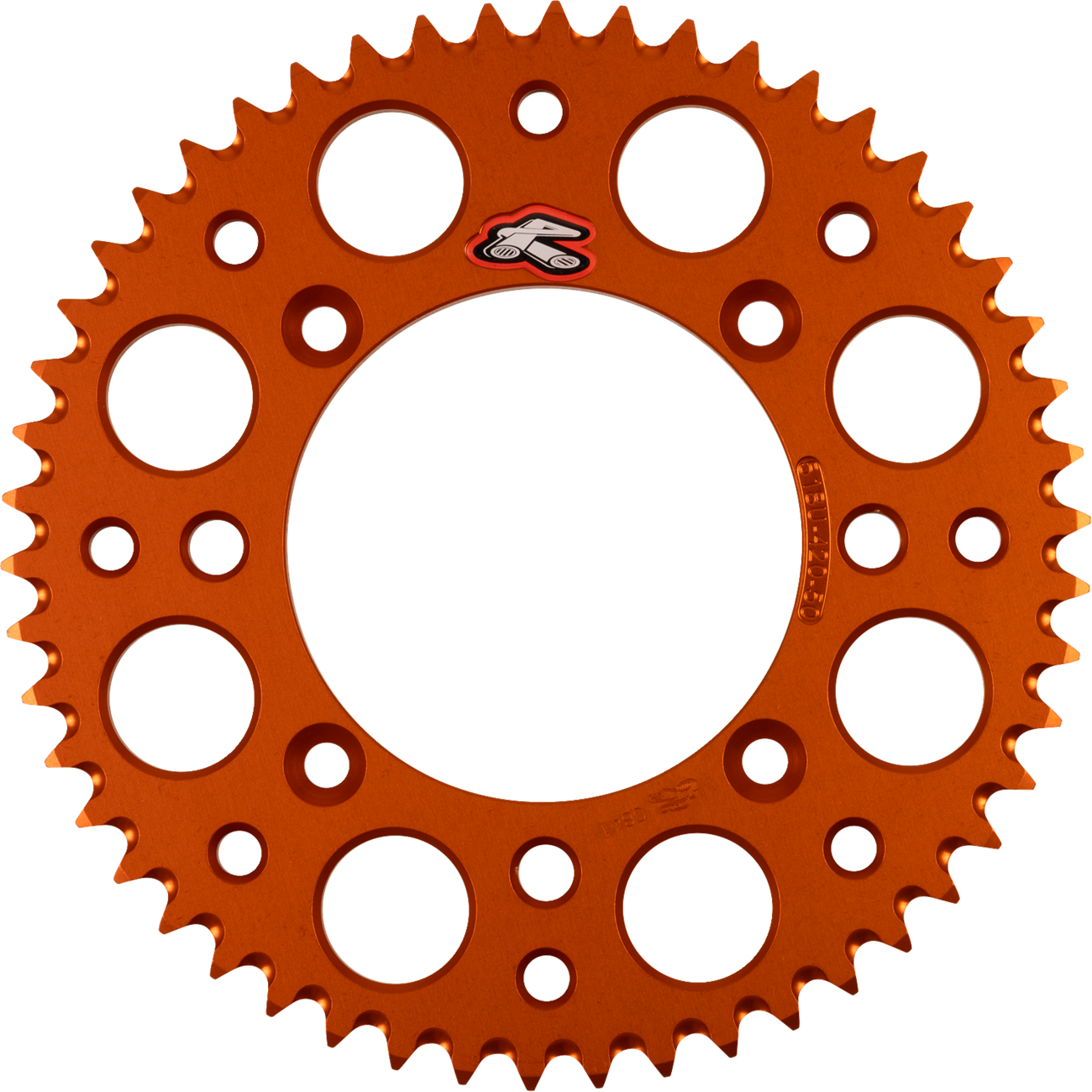 Rear Sprocket - Aluminum - 50 Tooth - Orange - KTM