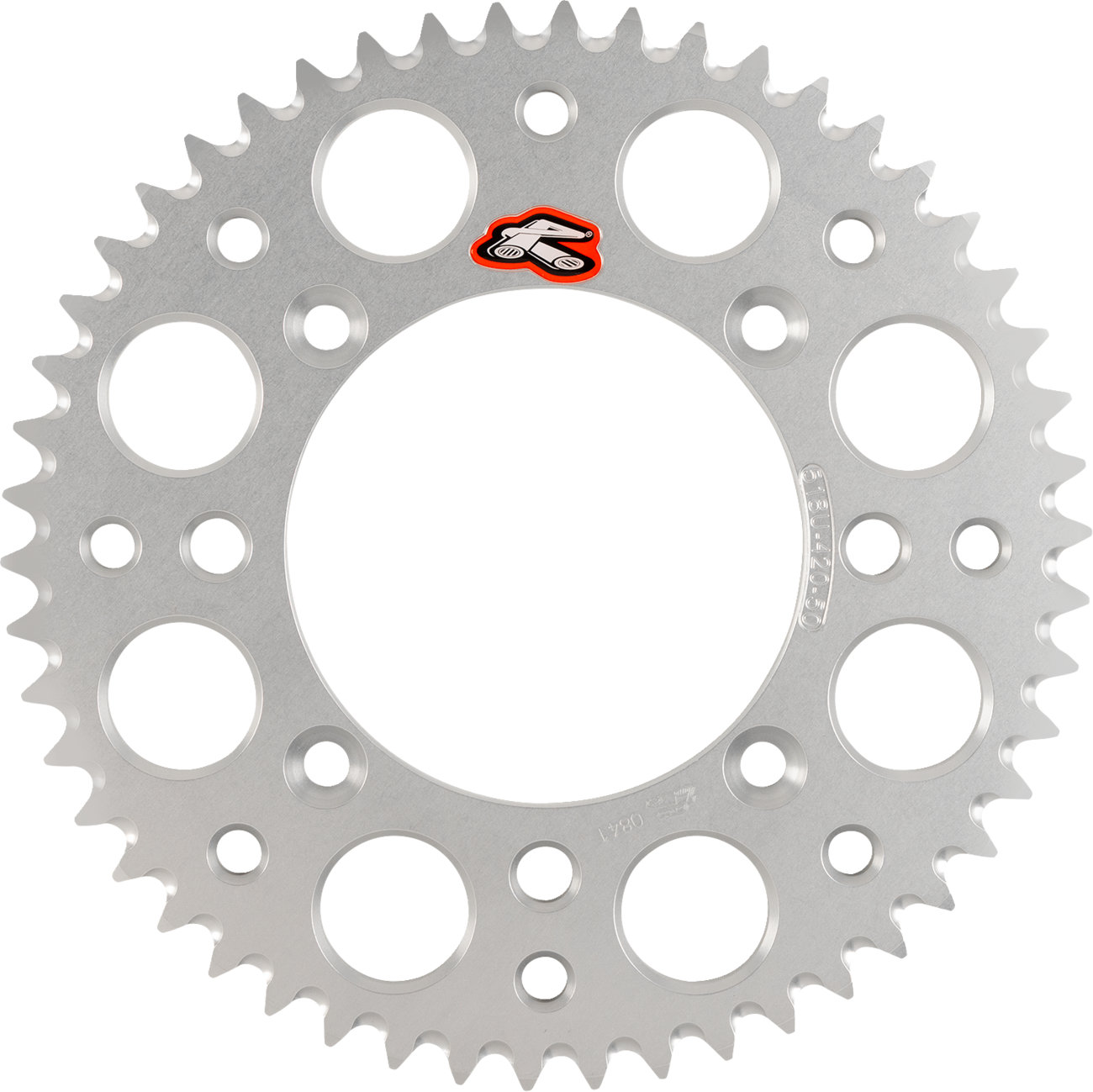 Rear Sprocket - Aluminum - 50 Tooth - Silver - KTM