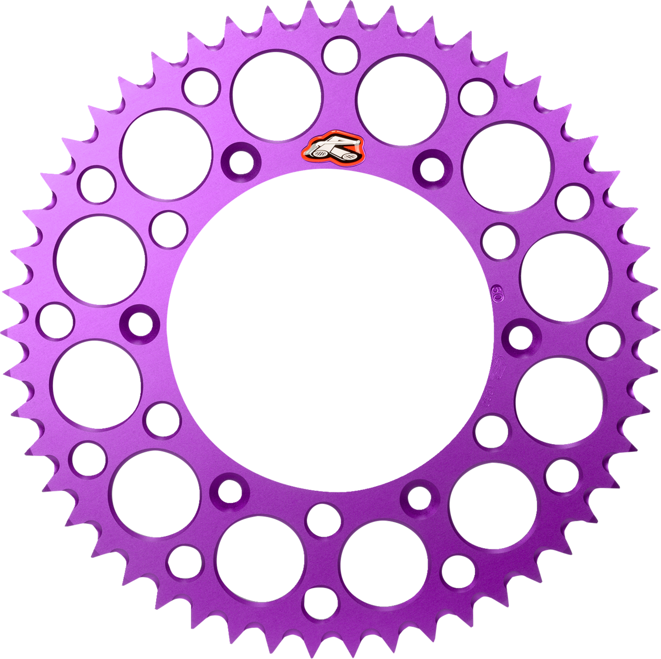 Rear Sprocket - Aluminum - 50 Tooth - Purple - Suzuki