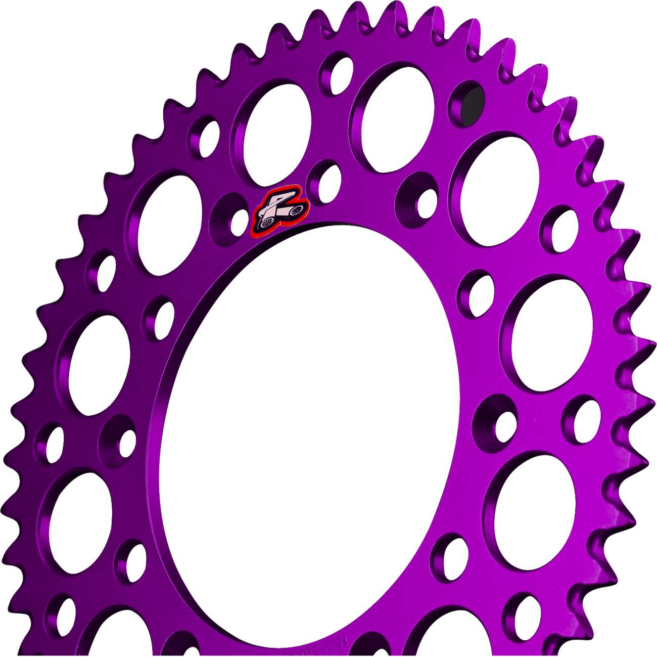 Rear Sprocket - Aluminum - 51 Tooth - Purple