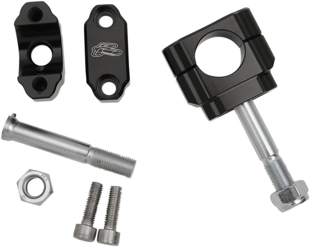 Rubber-Mounted Handlebar Clamp - 1-1/8" - No Offset