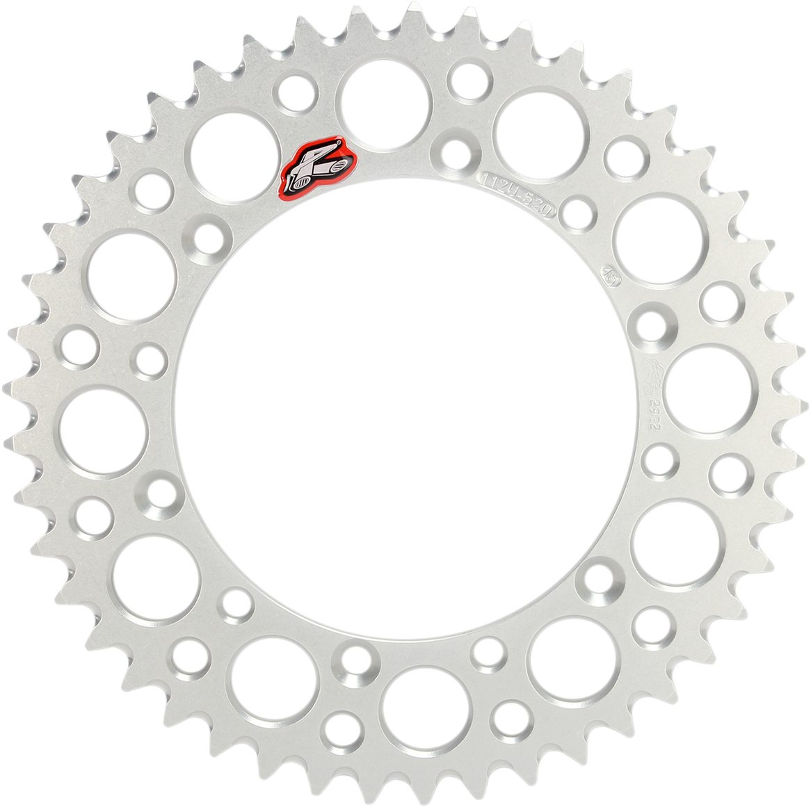 Rear Sprocket - Aluminum - 45 Tooth - Silver - Kawasaki