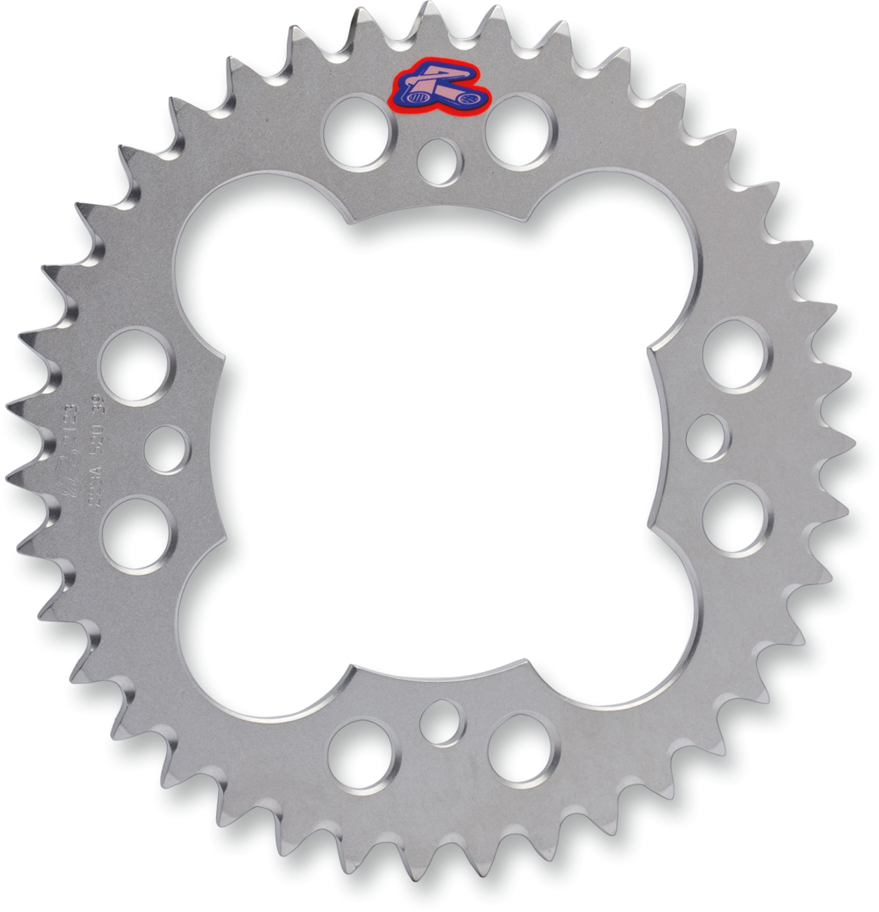 Rear Sprocket - Aluminum - 36 Tooth - Silver - Honda