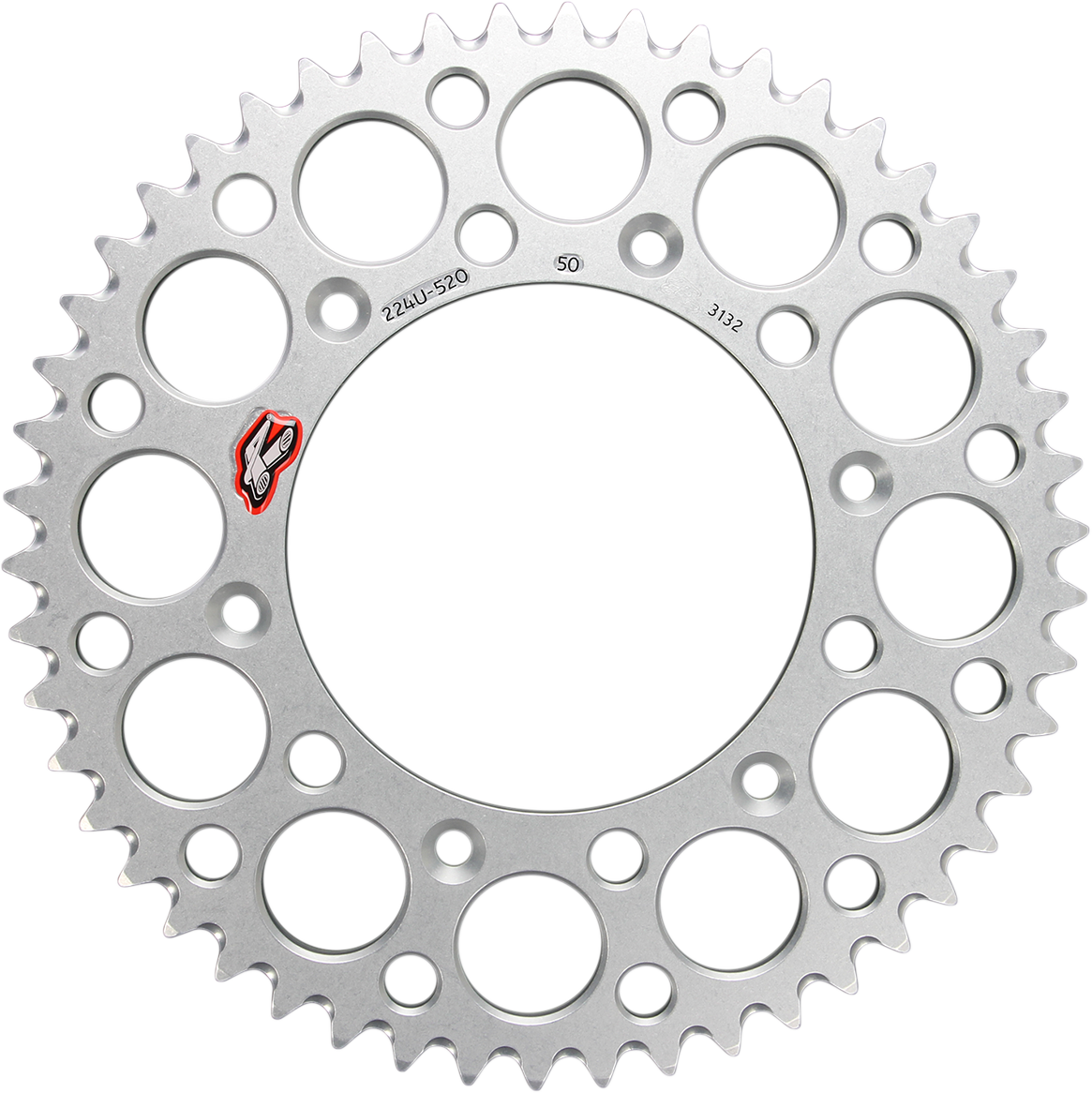 Rear Sprocket - Aluminum - 50 Tooth - Silver