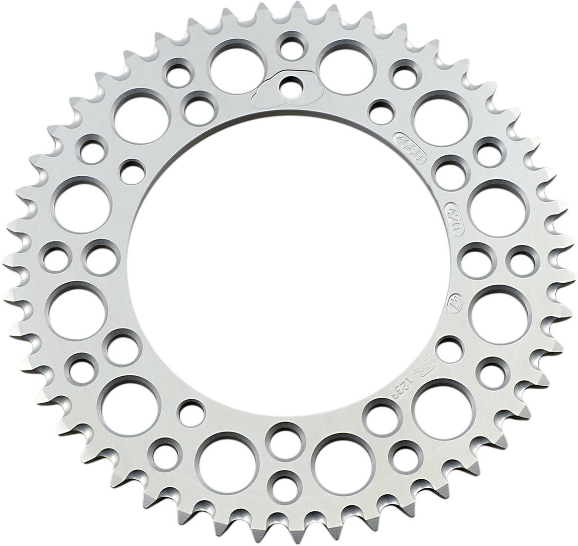 Rear Sprocket - Aluminum - 47 Tooth - Silver - Kawasaki/Suzuki
