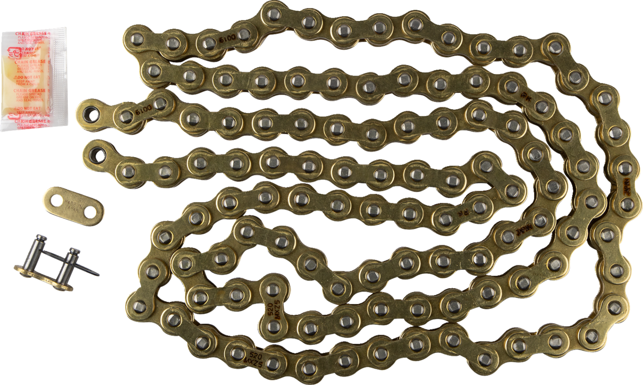 520 MXZ5 - Chain - 114 Links - Gold