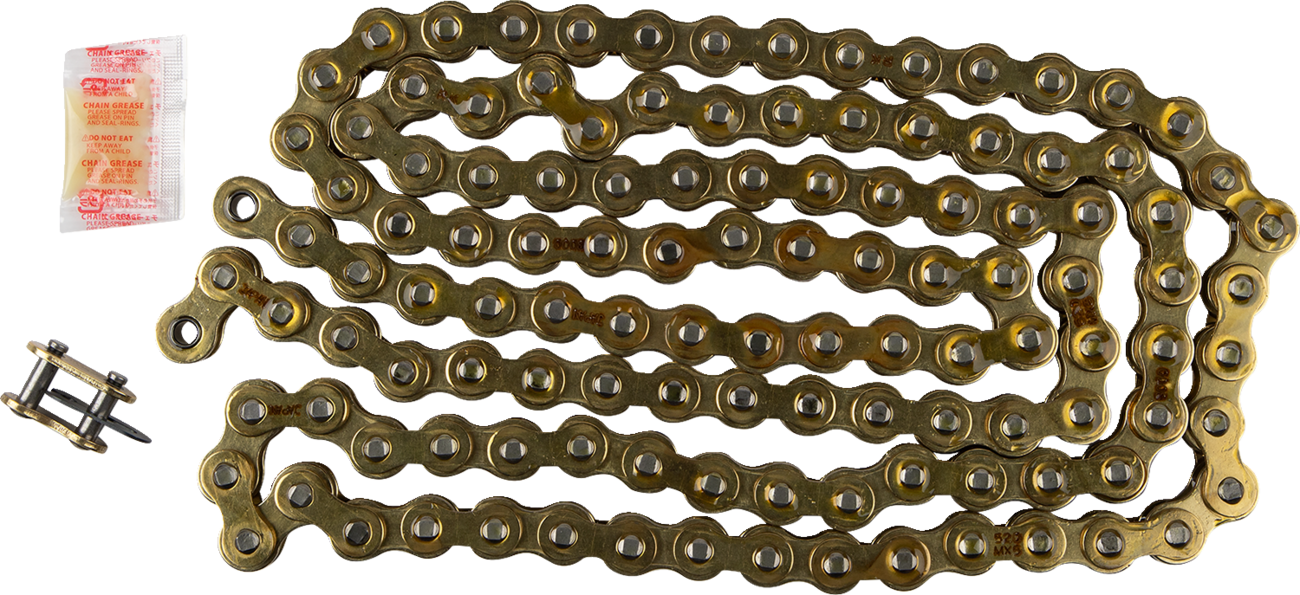 520 MXZ5 - Chain - 120 Links - Gold