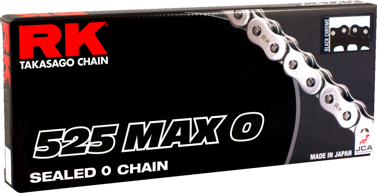 525 Max O - Drive Chain - 150 Links - Black/Chrome