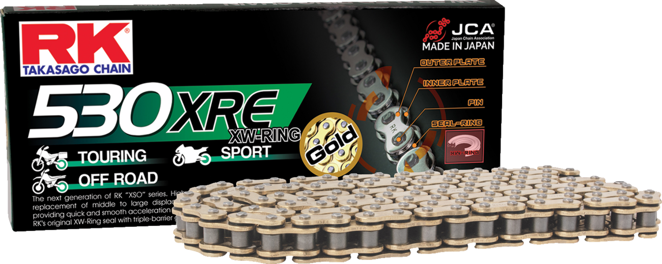 530 XRE - Drive Chain - 116 Links - Gold