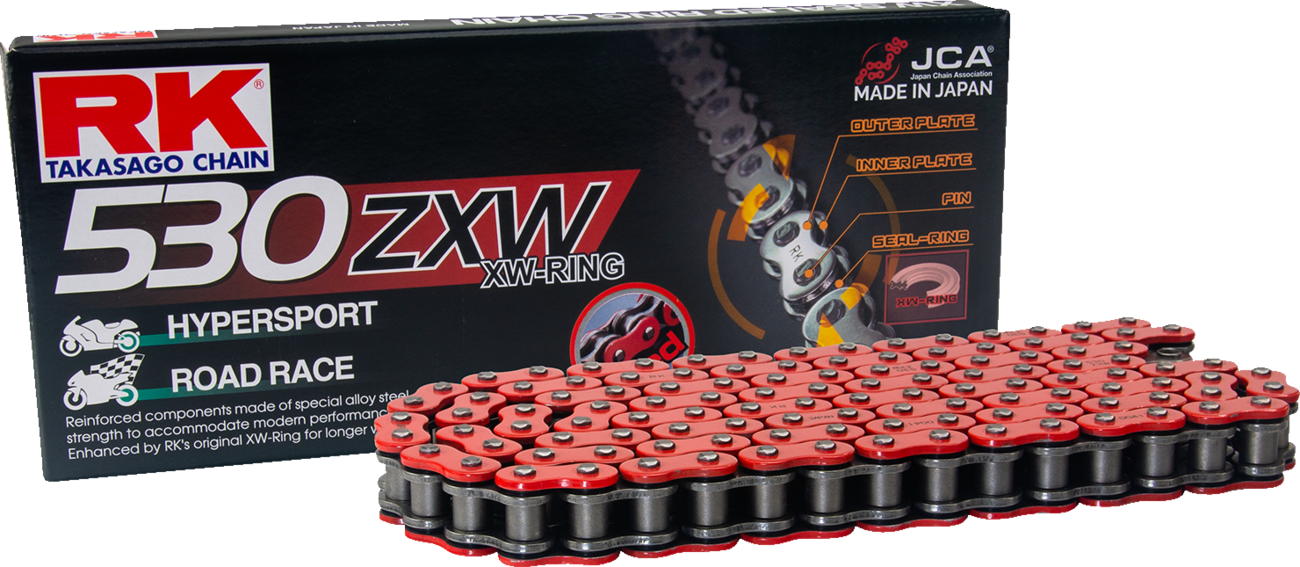 530 ZXW - Drive Chain - 170 Links - Red