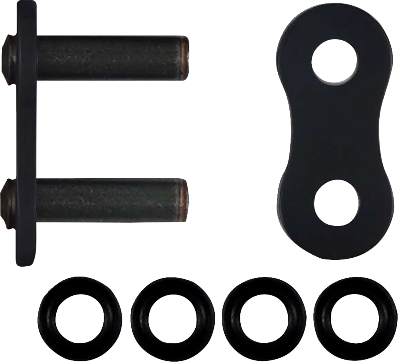525 Max O - Connecting Link - Rivet - Black